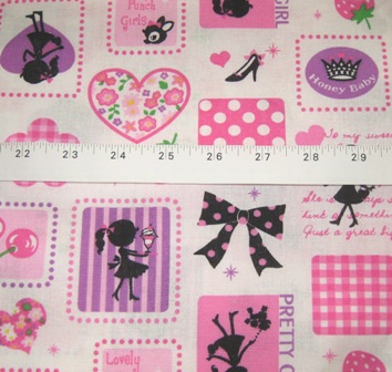 KAWAII PRETY GIRL WHITE AND PINK JAPANESE COTTON FABRIC-supplies,comercial,sewing,fabric,pattern,handmade,children custom,dress,pants,applique,vintage,tutorial knitting,neddles,owls,japanese,kawaii,fabric,cotton fabric,cotton,ribbon,bows,hair clips,hair accessories,toddles,baby shower,girl,summer,tunic,wallet,purse,buttons,thread,international shipping,free shipping,flat rate