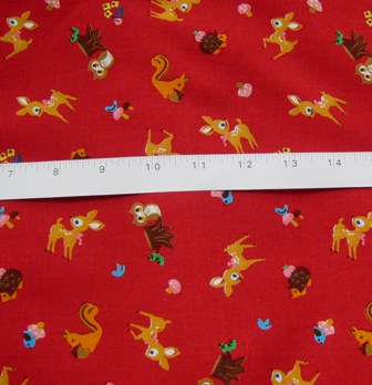 KAWAII RED DEER OWL AND FRIENDS JAPANESE COTTON FABRIC-supplies,comercial,sewing,fabric,pattern,handmade,chilndren custom,dress,pants,applique,vintage,tutorial knitting,neddles,owls,japanese,kawaii,fabric,cotton fabric,cotton,ribbon,bows,hair clips,hair accessories,toddles,baby shower,girl,summer,tunic,wallet,purse,buttons,thread,international shipping,free shipping,flat rate