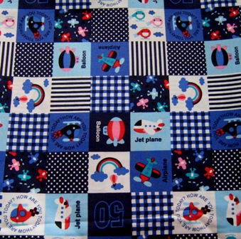 Airplane Blue Gingham Polka Dots Japanese Cotton Fabric-handmade,dress,peasant tops,ruffles pant,supplies,commercial,sewing,fabric,pattern,children custom,dress,pants,applique,vintage,tutorial knitting,neddles,owls,apanese,kawaii,fabric,cotton fabric,cotton,ribbon,bows,hair clips,hair accessories,toddles,baby shower,girl,summer,tunic,wallet,purse,buttons,thread,international shipping,free shipping,flat rate