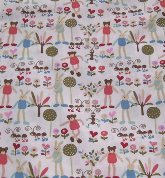 BEARS ANTS AND BUNNY JAPANESE COTTON FABRIC-supplies,comercial,sewing,fabric,pattern,handmade,chindren custom,dress,pants,applique,vintage,tutorial knitting,neddles,owls,japanese,kawaii,fabric,cotton fabric,cotton,ribbon,bows,hair clips,hair accessories,toddles,baby shower,girl,summer,tunic,wallet,purse,buttons,thread,international shippinf,free shipping,flat rate