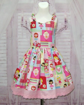 Pink Fairy Girl Dress