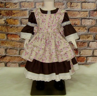 Vintage Style Dress and Pinafore