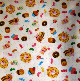 SWEET DAY DESSERTS JAPANESE COTTON FABRIC