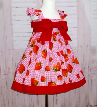 Red Strawberry Dress